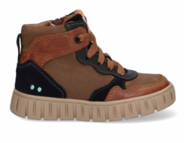 Hoge Sneakers Jongens - Cognac