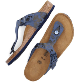 Birkenstock Gizeh colour spray blue