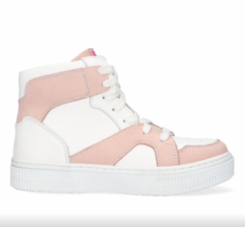 Basket sneakers Meisjes - Roze Wit