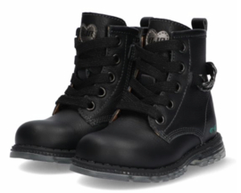 Biker Boots Meisjes - Zwart Thijs Trots - 222781-789