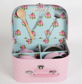 SASS & BELLE | Cooking Box Pink Polka Dot