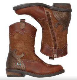 Cowboy Boots Meisjes - Cognac Robin Rodeo