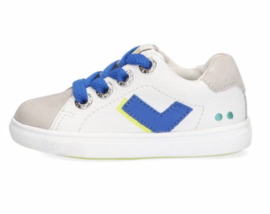 Lage Sneakers Jongens - Wit Blauw Lucien Louw - 222301-500