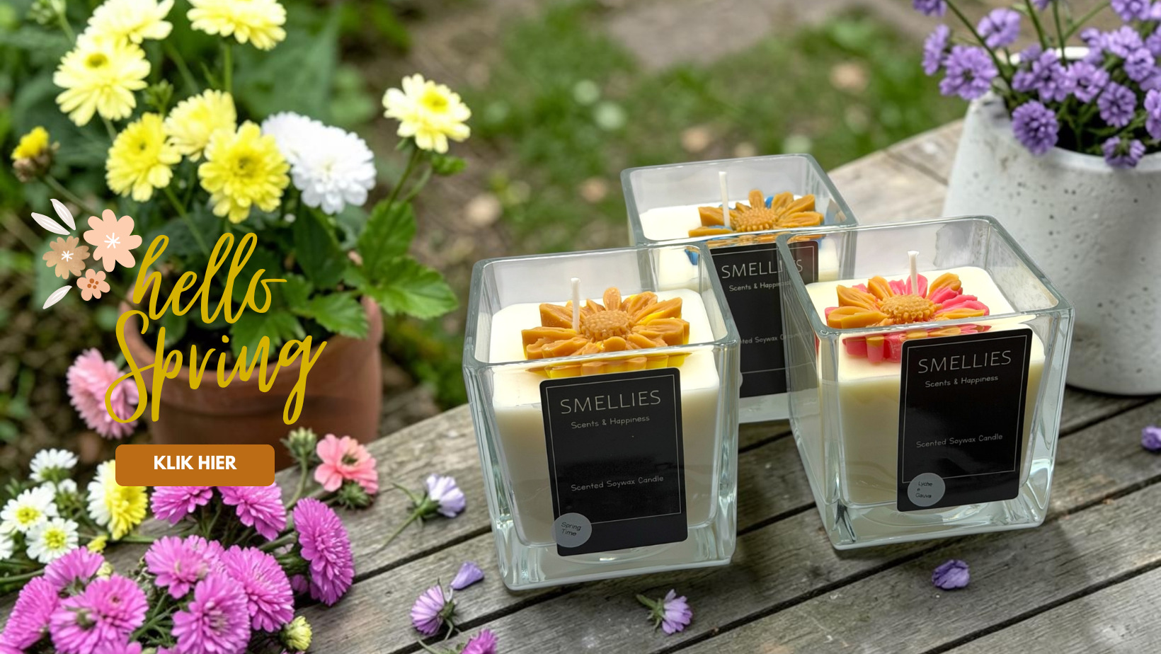 Smellies Lentekaarsen