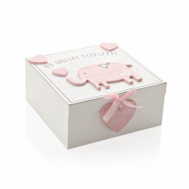 "My Special Keepsake" bewaardoos - Roze