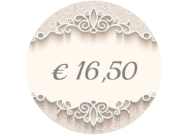 Betaallinkje € 16,50