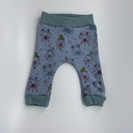 Broek jeans blauw met ballerina