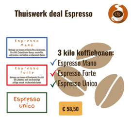 Thuiswerk deal Espresso