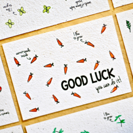 GOOD LUCK - wortel