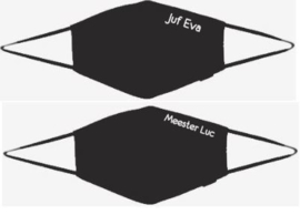 JUF / MEESTER - gepersonaliseerd mondmasker