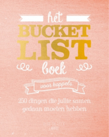 Bucket List boek voor koppels