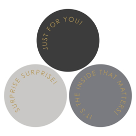 Stickers - Modern Gold for you- set van 3