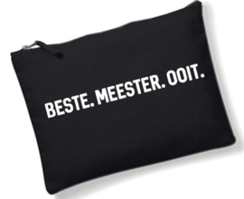 Etui BESTE. MEESTER. OOIT.  - zwart