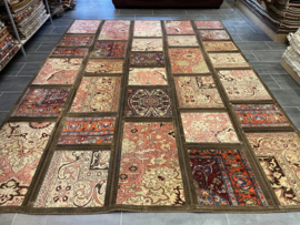 Tapijt patchwork 380x270 cm