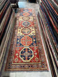 Kazak tapijt 308x87 cm wol