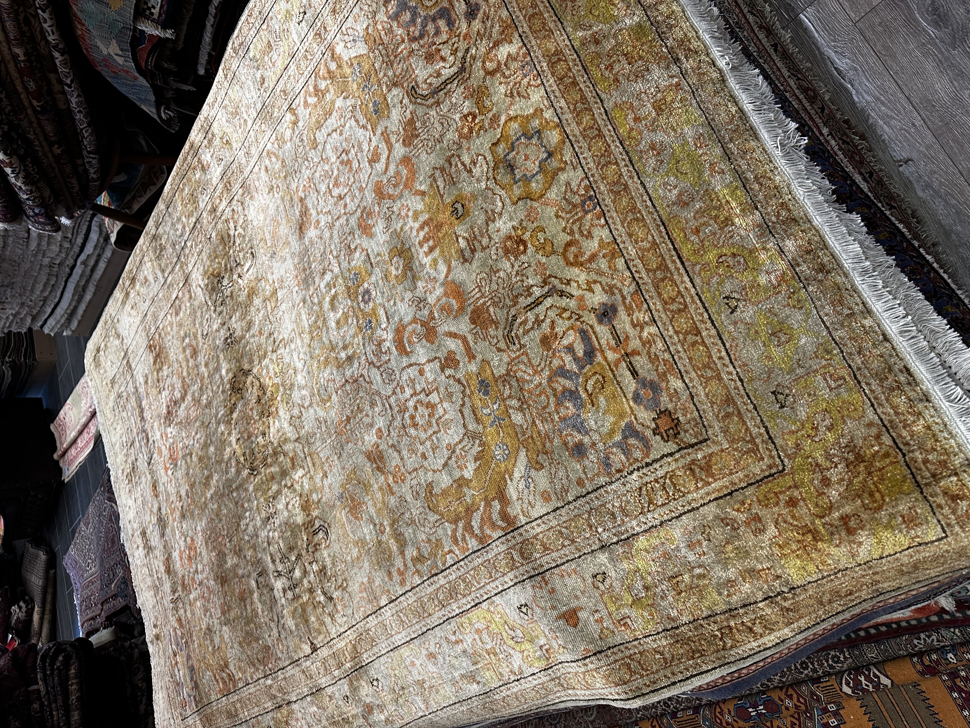 Kayseri vintage 150x215cm zijde