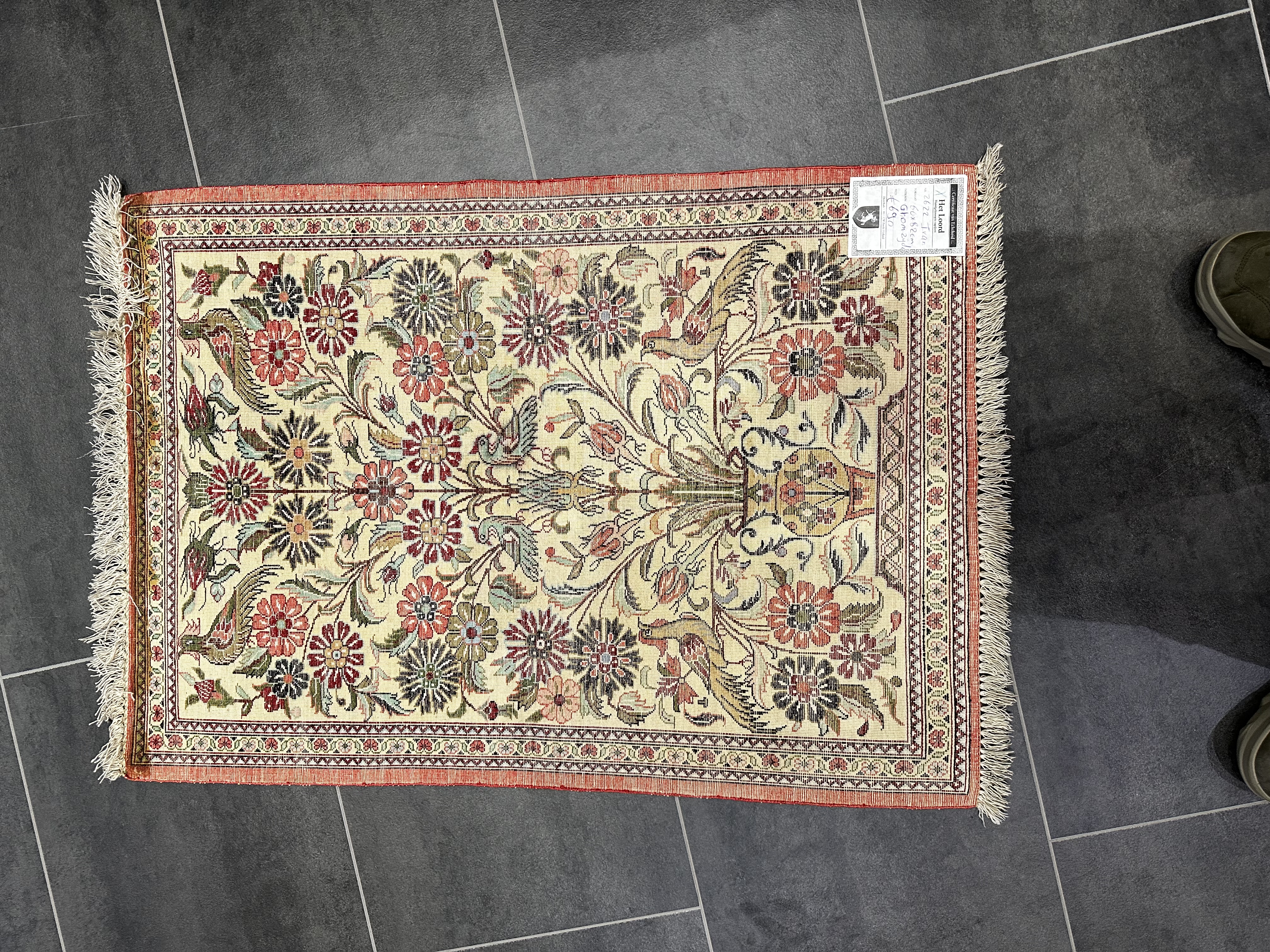 Ghom zijde 60x82 cm puur zijde