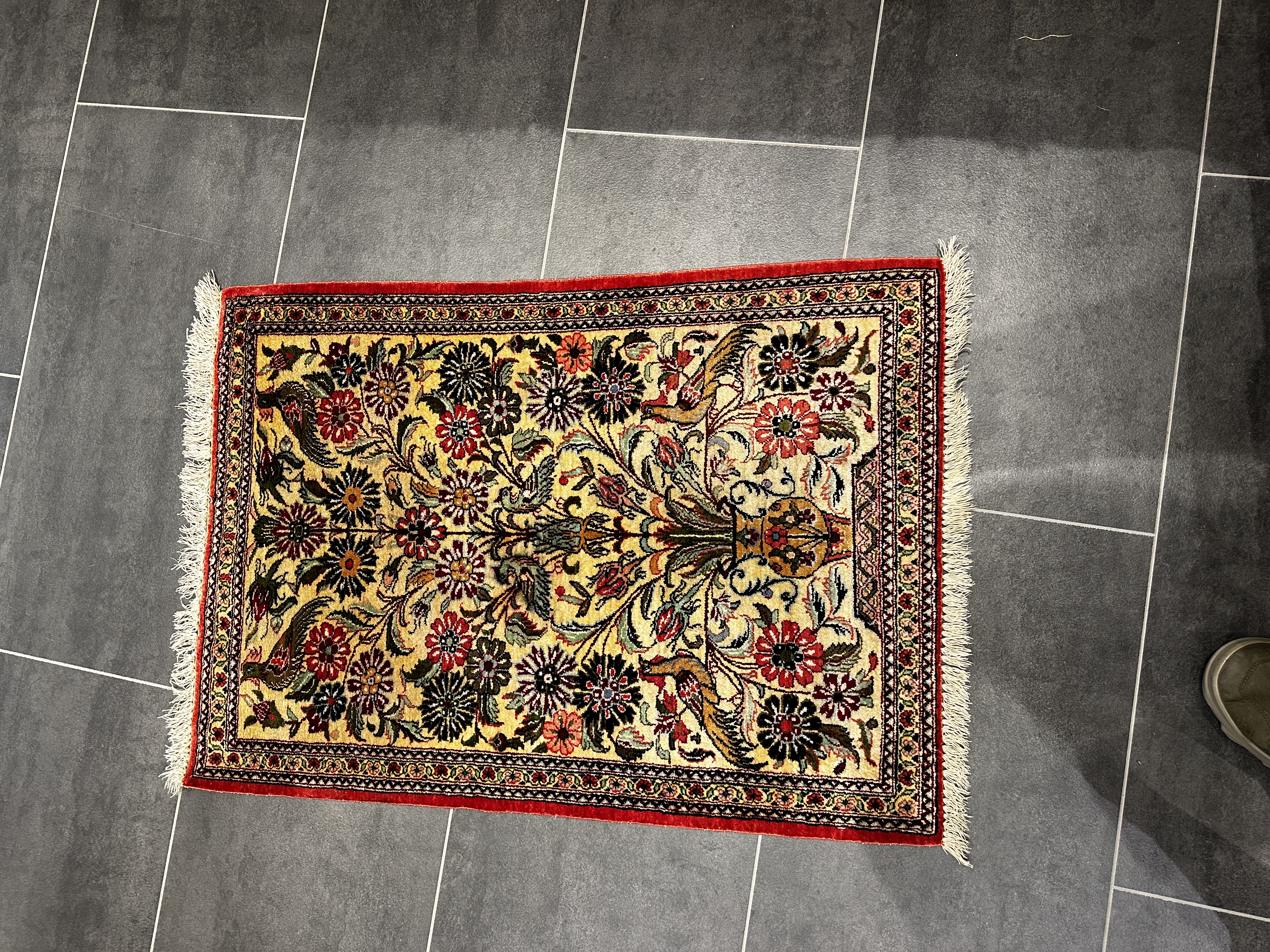 Ghom zijde 60x82 cm puur zijde