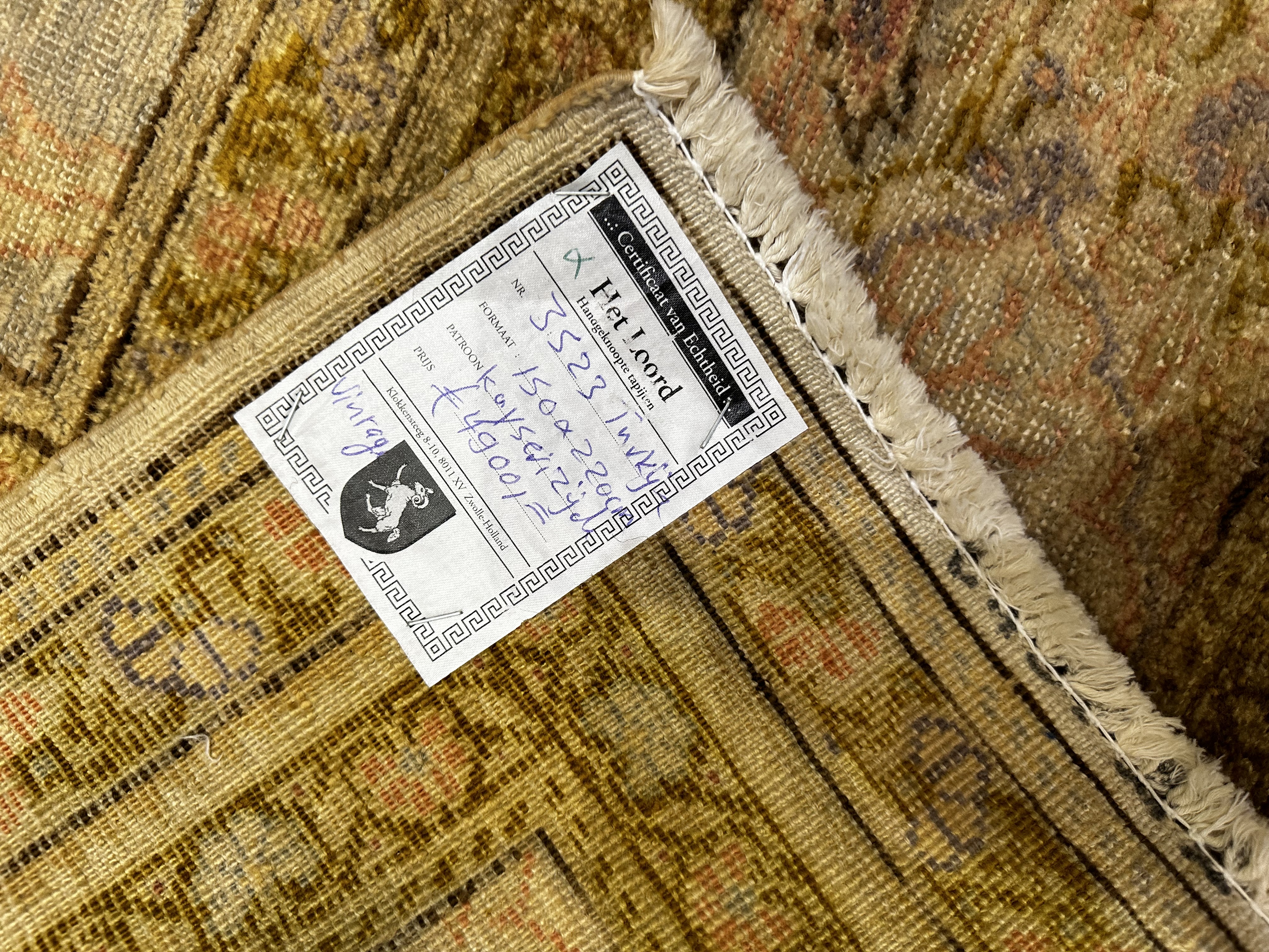 Kayseri vintage zijde 150x220cm