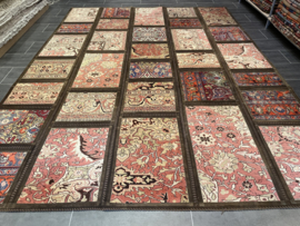 Tapijt patchwork 380x270 cm