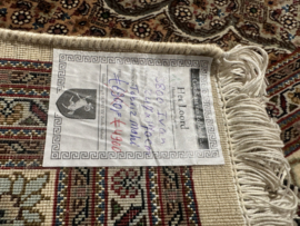 Tabriz mahi mat zijde 170x247 cm