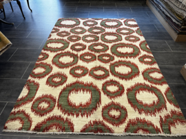 Ikat desigen tapijt 248x169cm