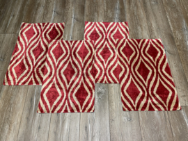 Ikat Fluweel/ Zijde Kussenhoes