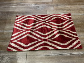 Ikat Fluweel/ Zijde Kussenhoes
