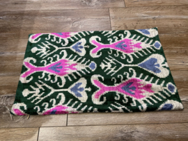 Ikat Fluweel/ Zijde Kussenhoes