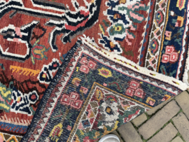 BAKHTYARI TAPIJT uit Iran 237x370 cm vintage