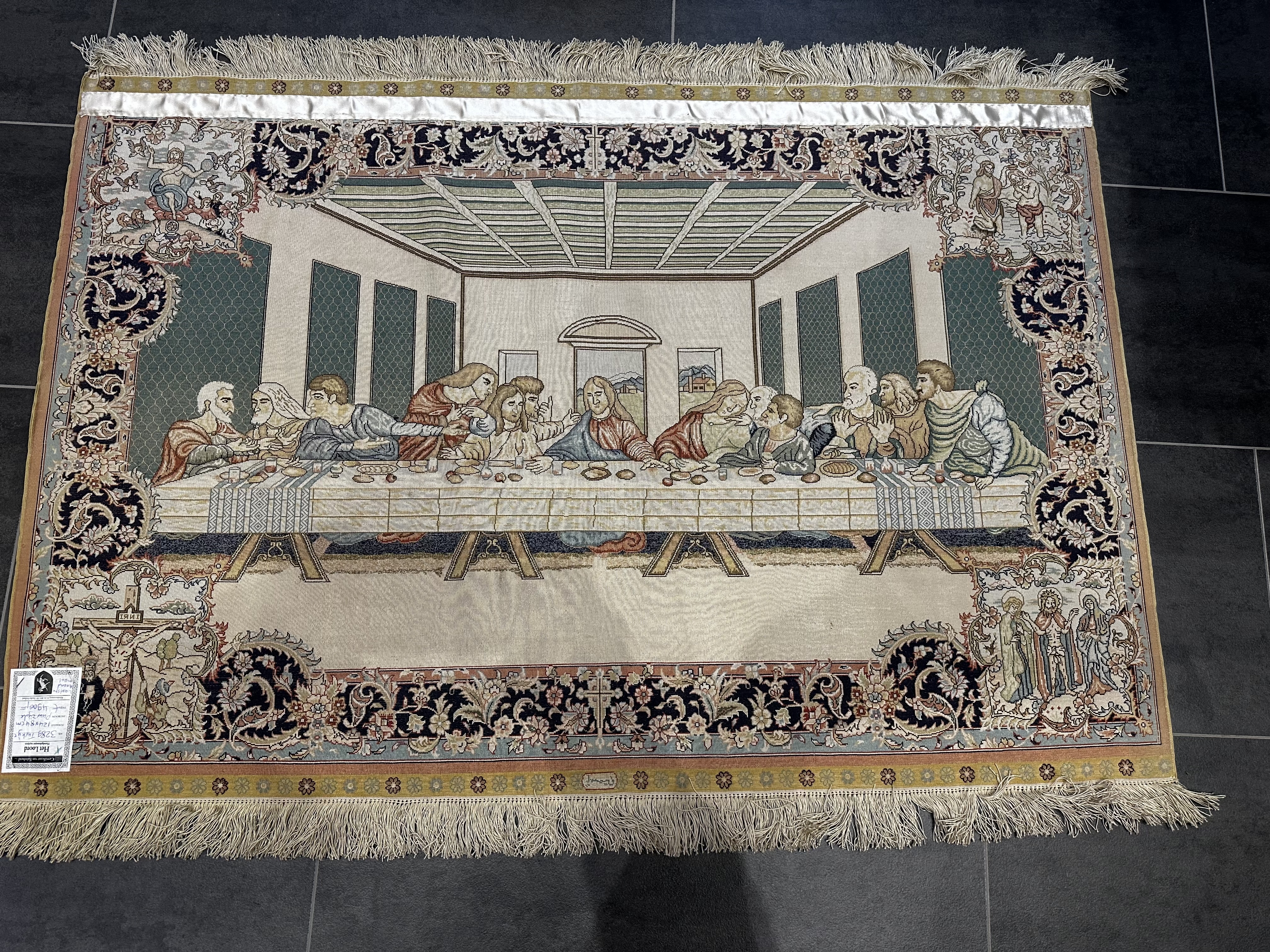 Kayseri 124x84cm puur zijde