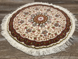 Rond Tabriz Tapijt