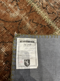 Karamel tapijt patchwork 356x251cm