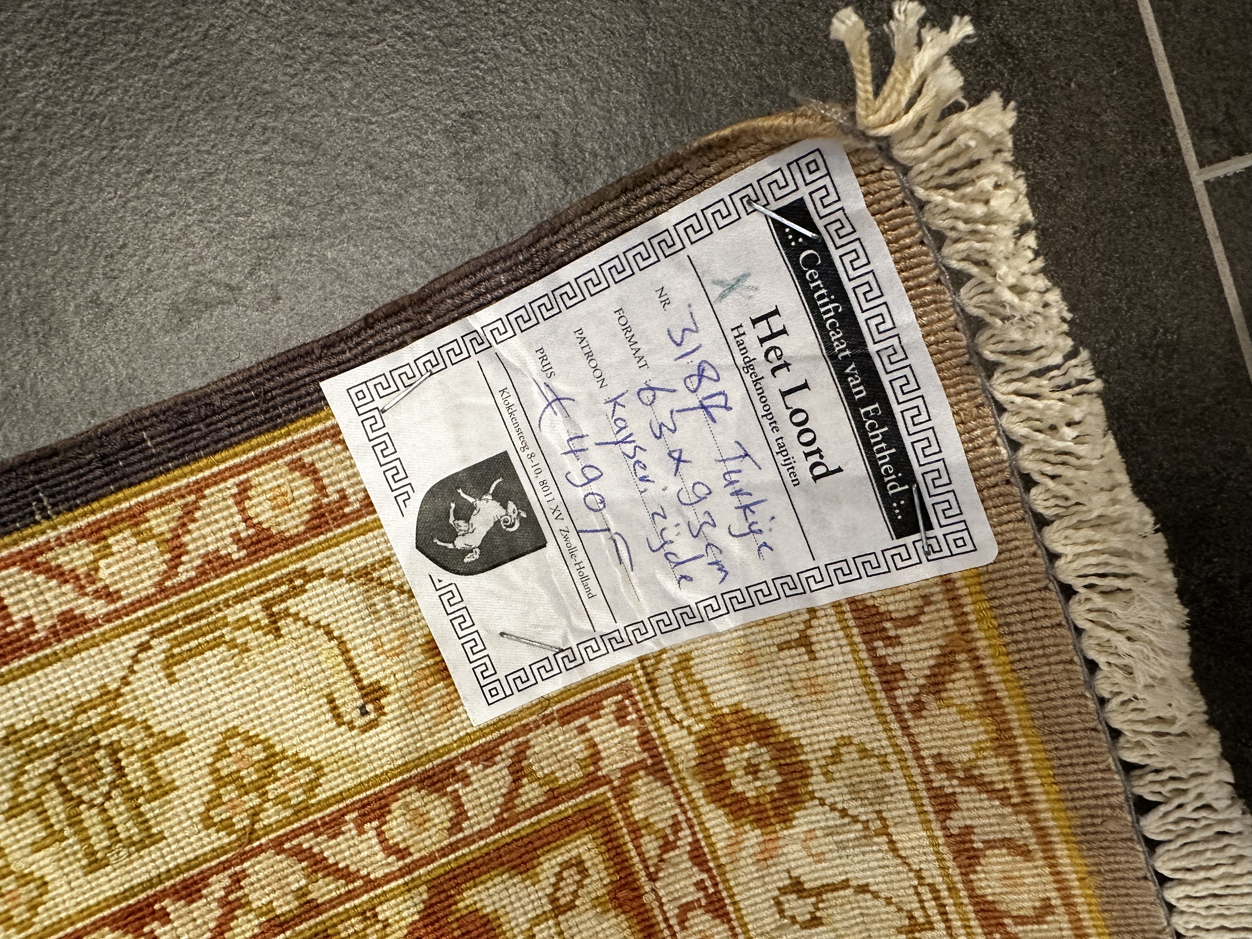 vintage kayseri zijde 63x93 cm
