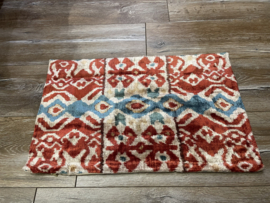 Ikat Fluweel/ Zijde Kussenhoes