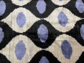 Ikat Fluweel/ Zijde Kussenhoes