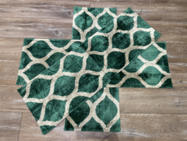 Ikat Fluweel/ Zijde Kussenhoes