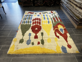 Ikat modern tapijt 246x169cm