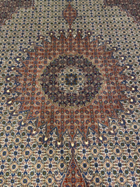 Moud met zijde 347x248 cm