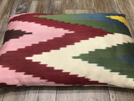 Ikat Zijde Kussenhoes