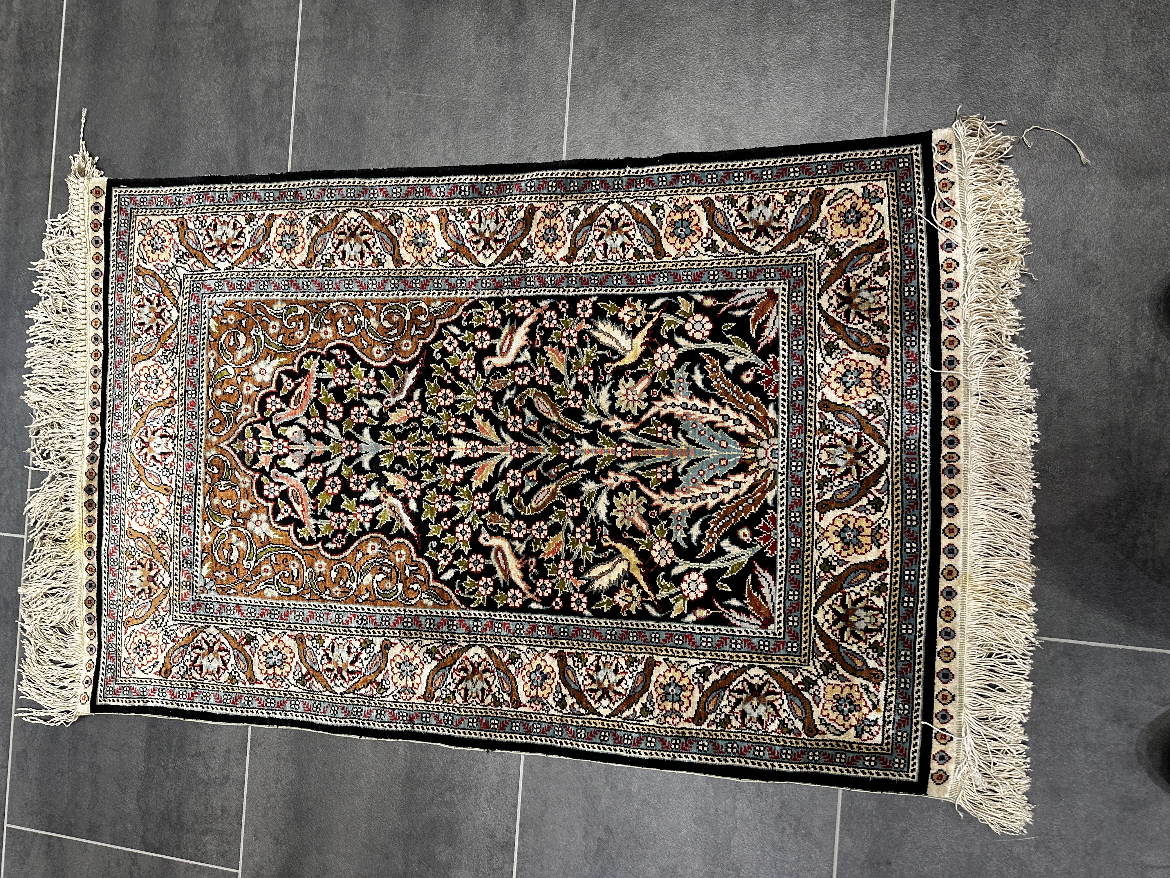 Kayseri puur zijde 98x64cm