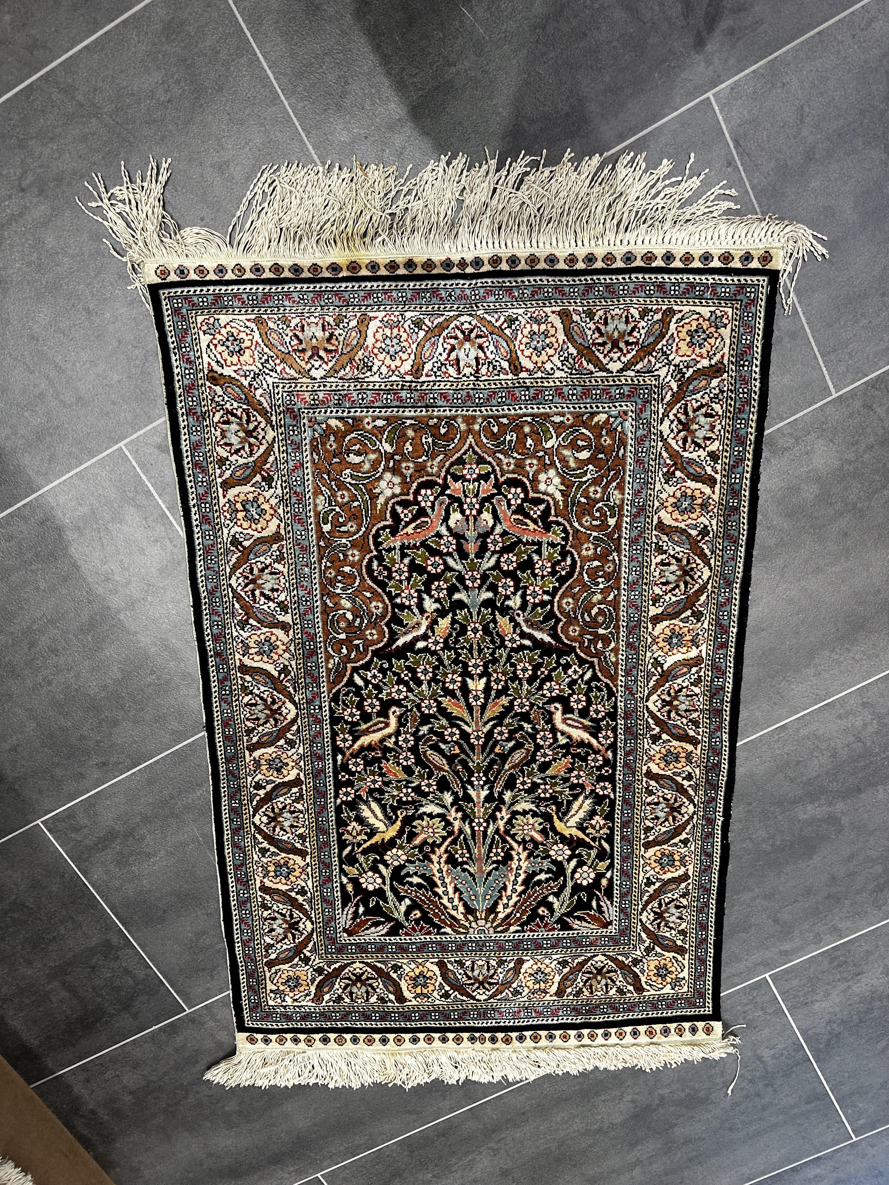 Kayseri puur zijde 98x64cm