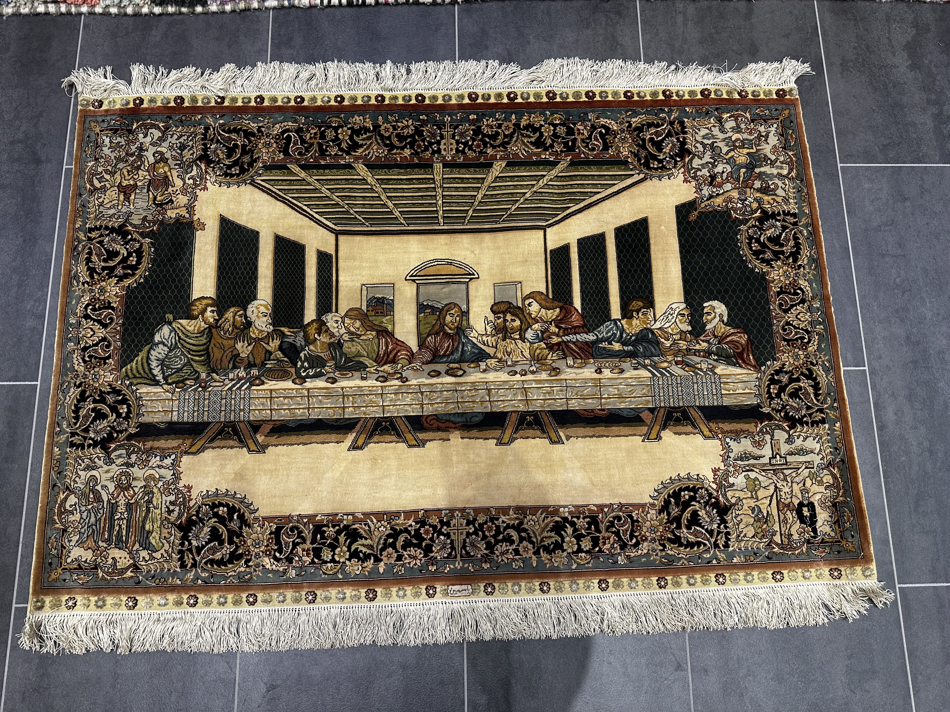 Kayseri 124x84cm puur zijde