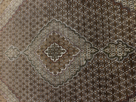 Tabriz mahi 250x320 cm met zijde