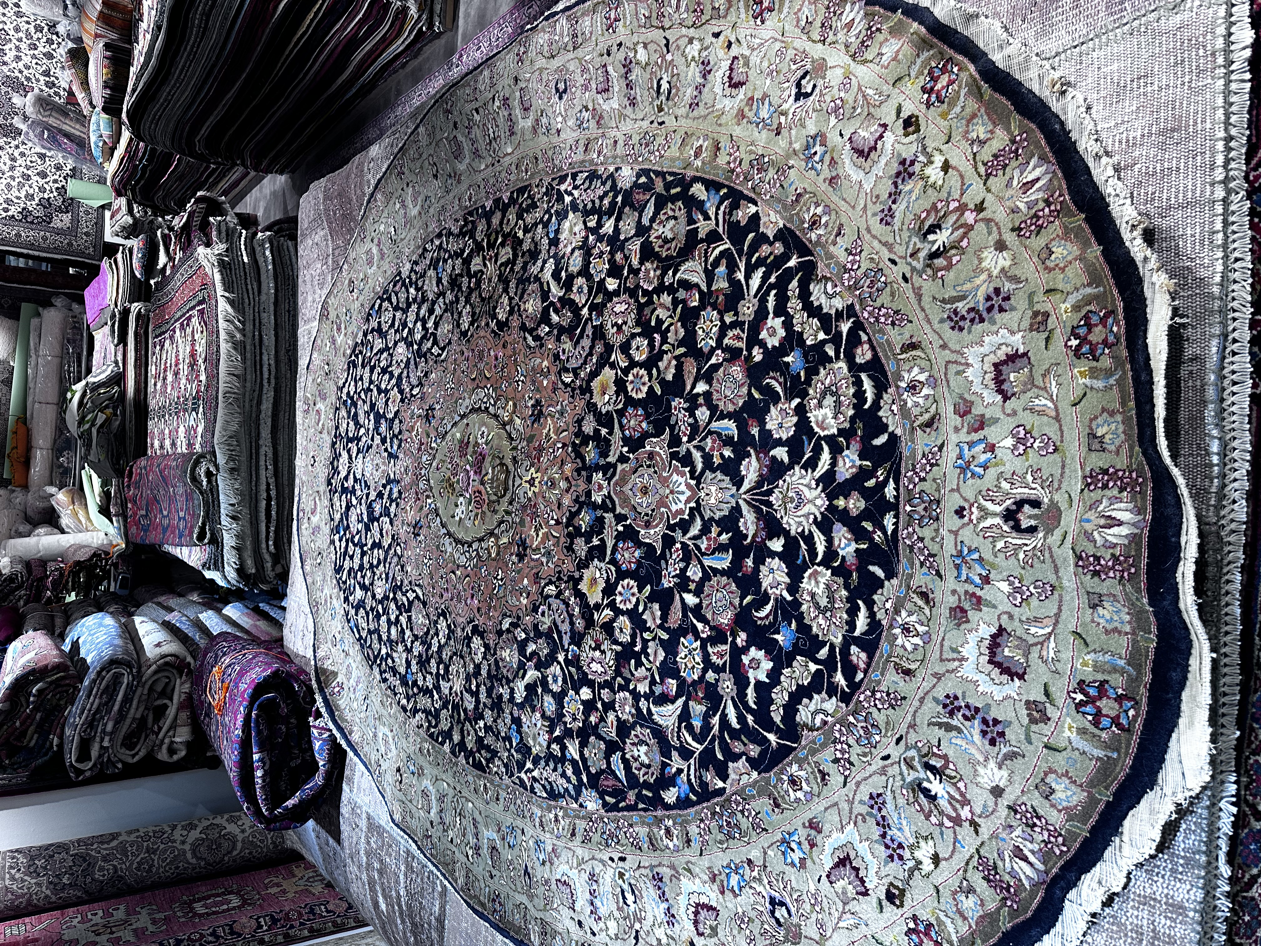 Tabriz 50 raj oval zeer fijn 190x290 cm