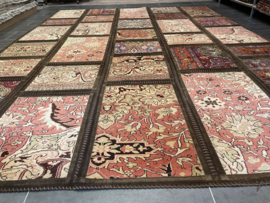 Tapijt patchwork 380x270 cm