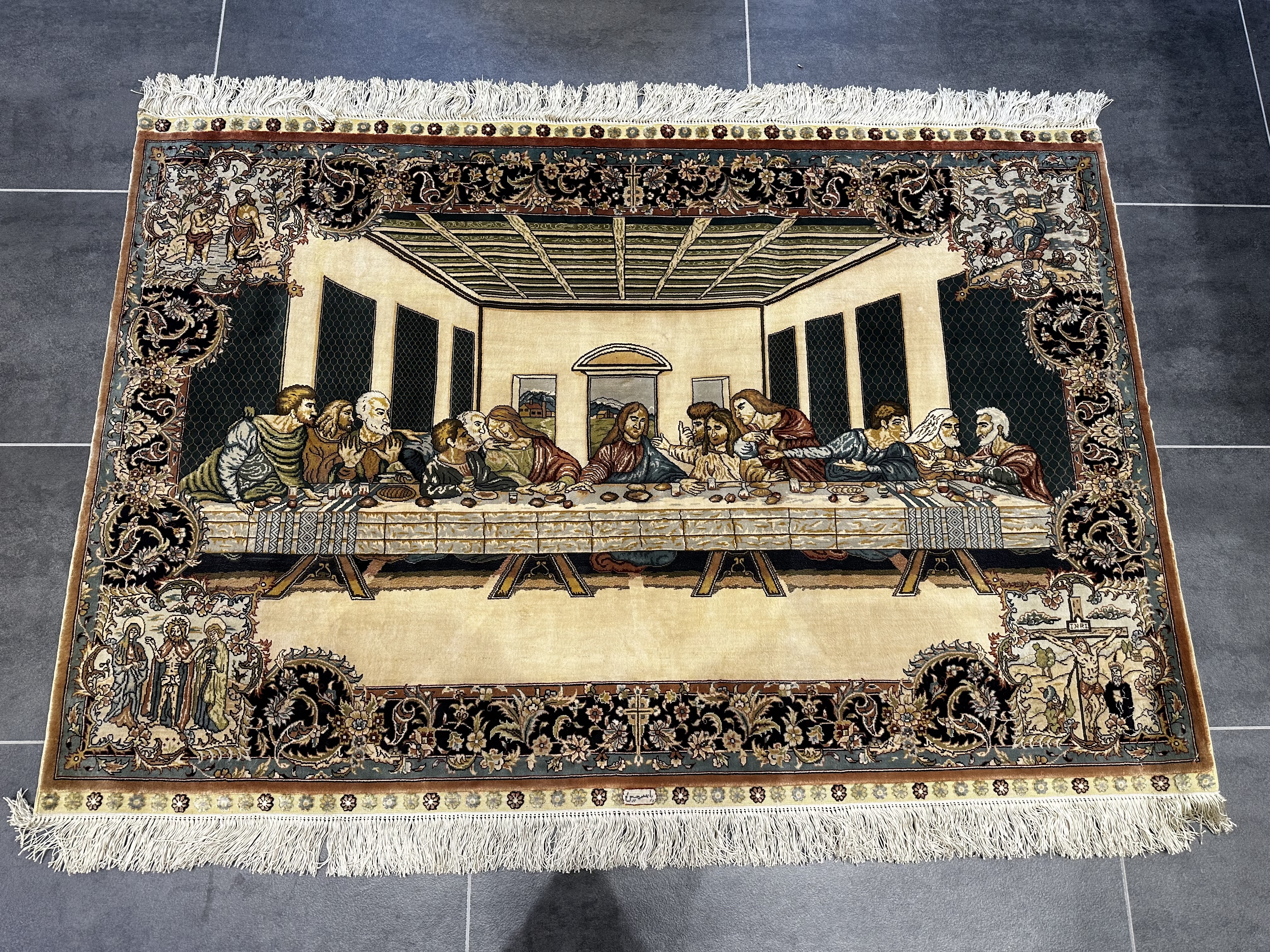 Kayseri 124x84cm puur zijde