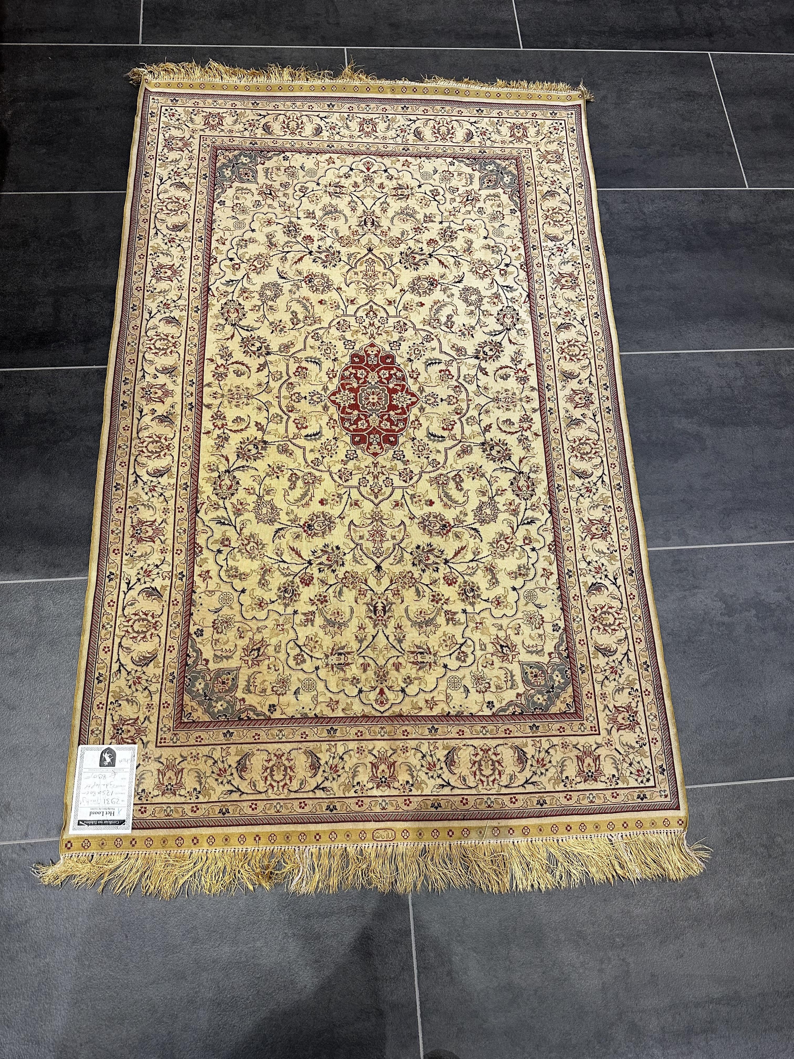vintage zijde kayseri 125x80cm