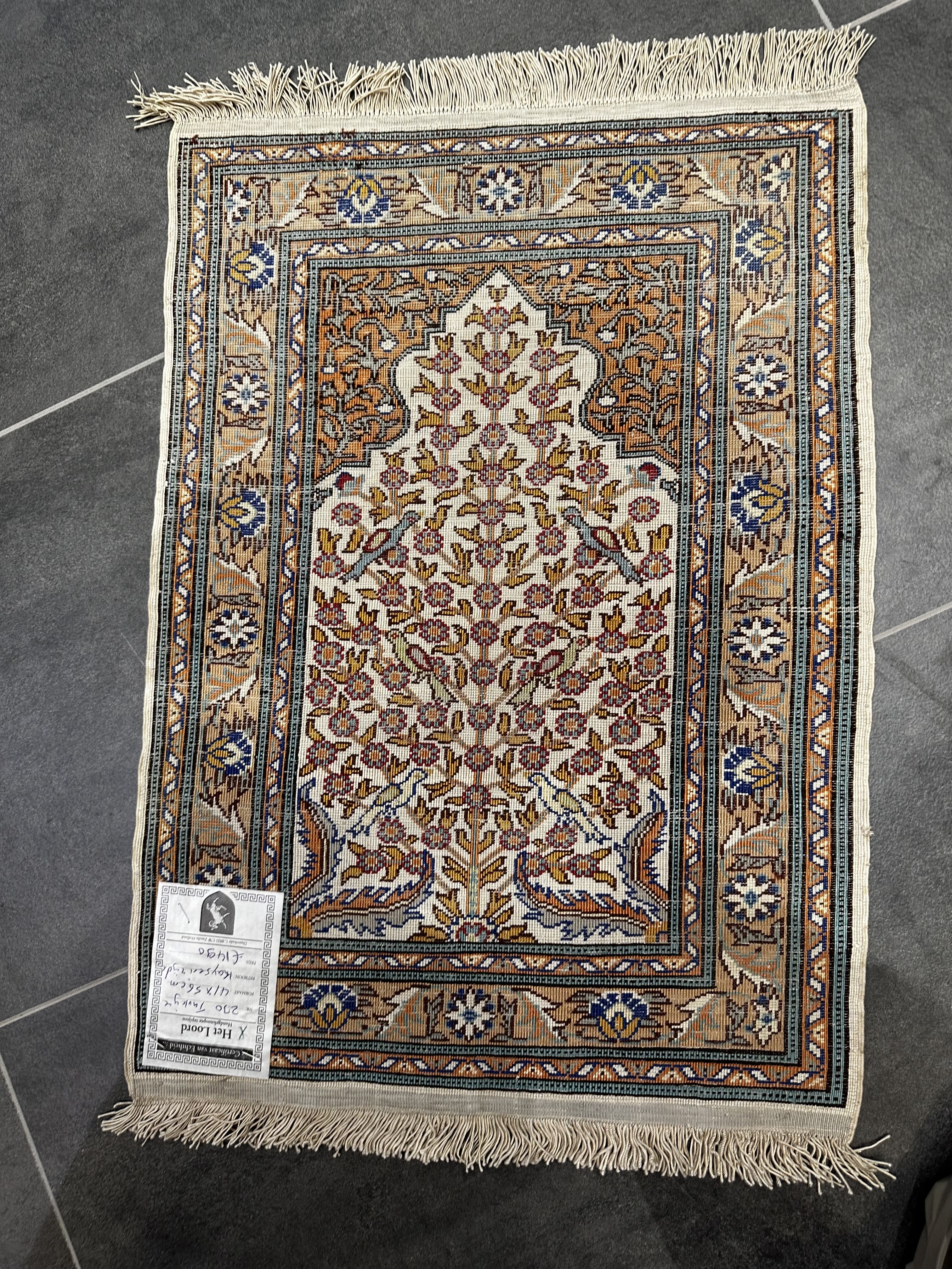 Kayseri 41x56cm puur zijde
