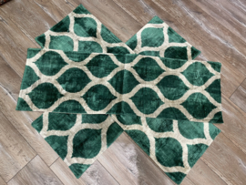 Ikat Fluweel/ Zijde Kussenhoes